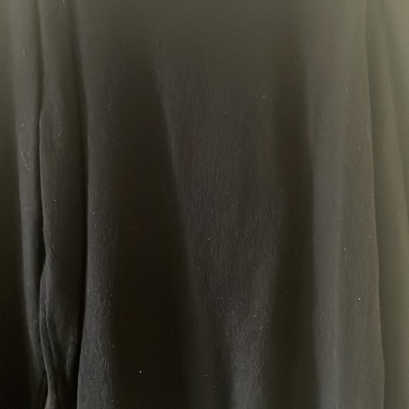 Black sweater mens v neck lambswool - Picture 6 of 7